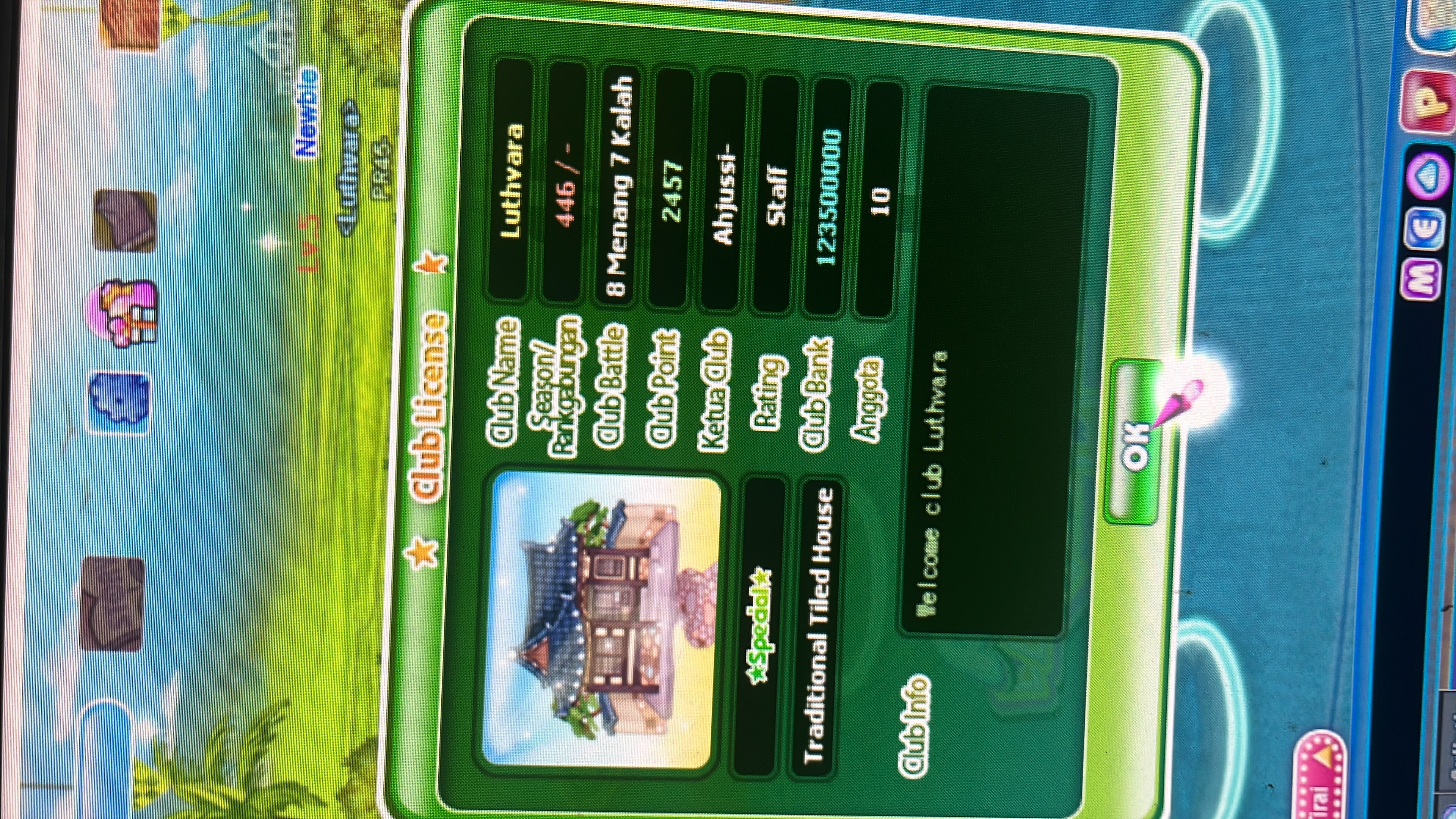 Luthvara baru dibangun